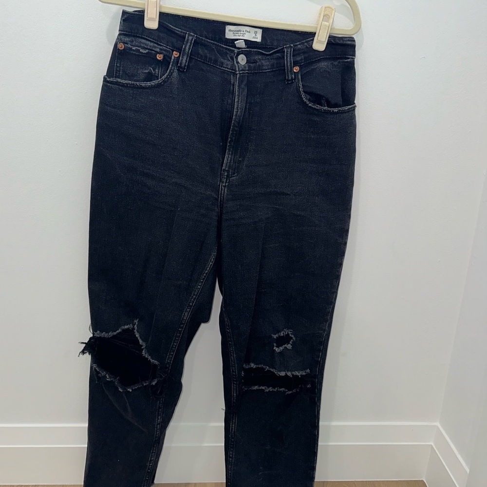 THE ANKLE STRAIGHT ULTRA HIGH RISE